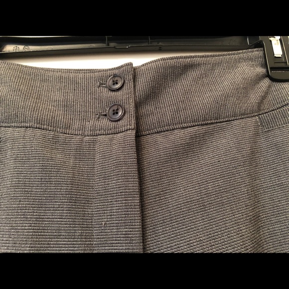 Rafaella studio gray pin stripe pants - Picture 4 of 7